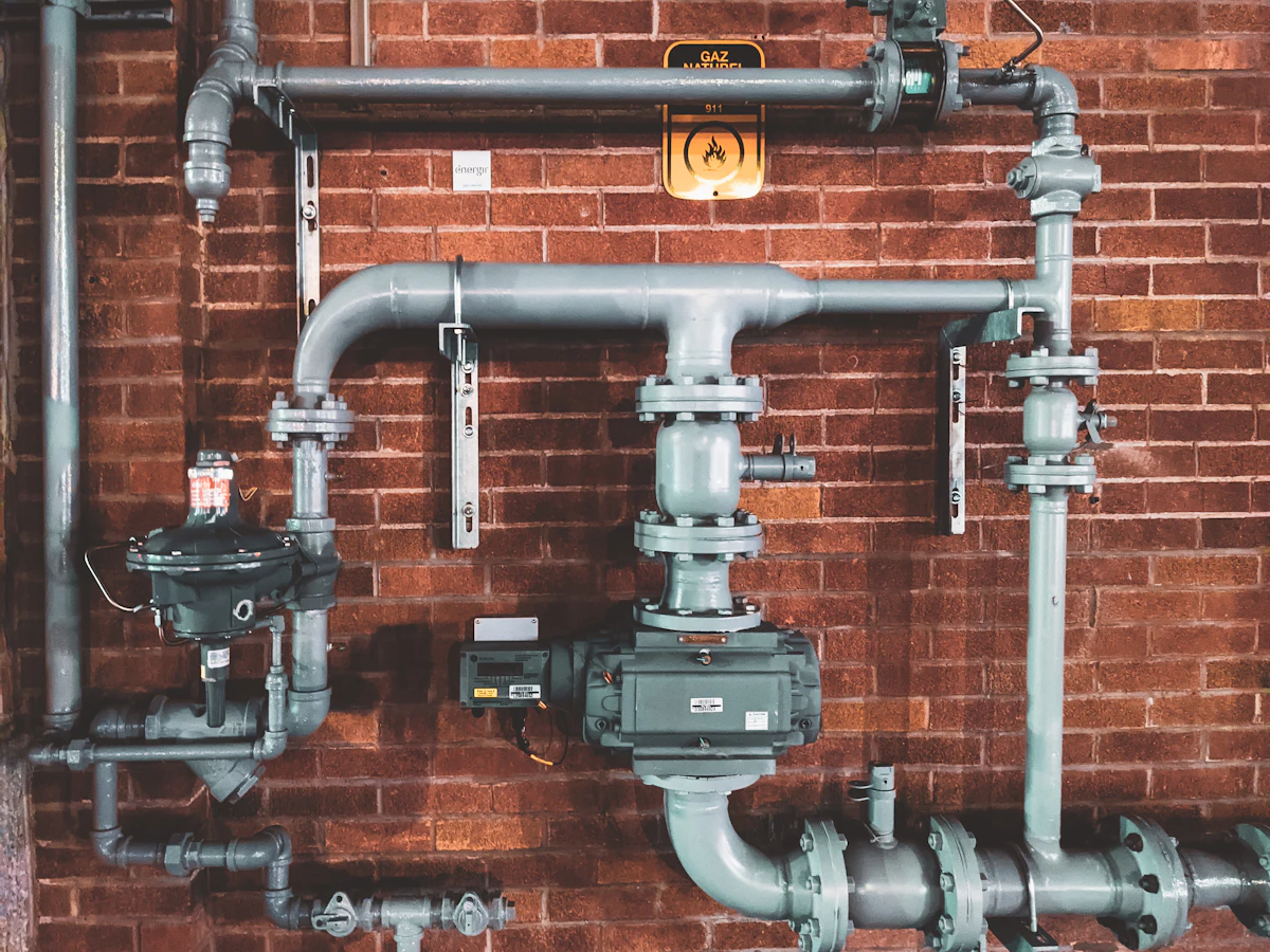 Water pipes and valves